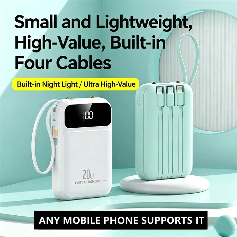 Portable Mini Fast Charge Power Bank