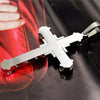 Crystal Cross Pendant Necklace