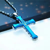 Crystal Cross Pendant Necklace
