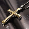 Crystal Cross Pendant Necklace