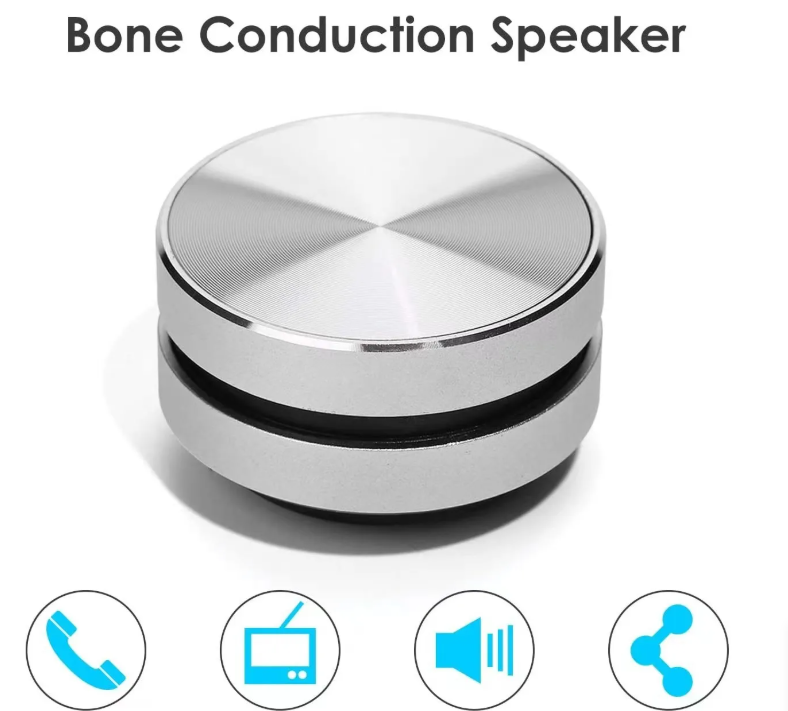 SoundWave Bone Conduction Bluetooth Speaker — Open-Ear, Waterproof, Sports Ready
