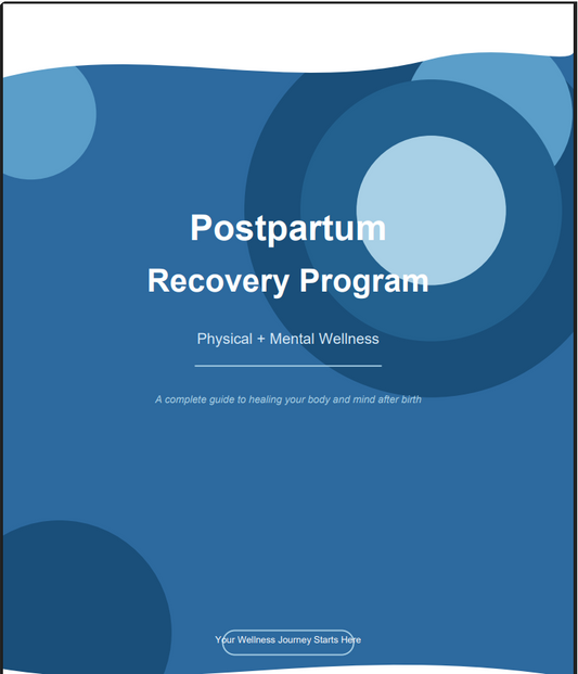 Postpartum Recovery Program eBook cover